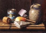 William Michael Harnett Still life with Three Tobacco oil painting